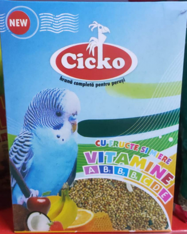 Hrana pasari - cicko_perusi_400g