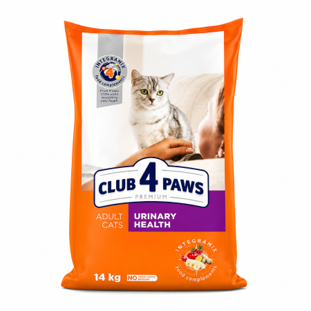 Hrana uscata pisici - Club 4 Paws Premium, Urinary, Hrana uscata pisici adulte, 14kg