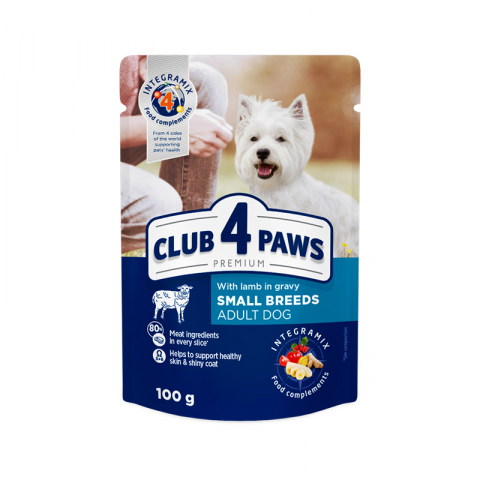 Hrana umeda caini - CLUB 4 PAWS PLIC DOG MIEL IN SOS