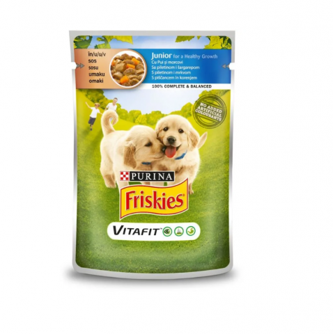 Hrana umeda caini - Plic caine pui