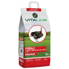 Hrana pasari curte - FURAJ CURCI GRANULAT VITALINE 5KG