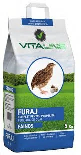 Hrana pasari curte - Furaj Prepelita Oua, Vitaline Premium, 5Kg