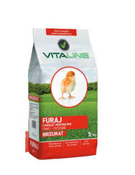 Hrana pasari curte - FURAJ PENTRU PUI BRIZURAT VITALINE 5KG