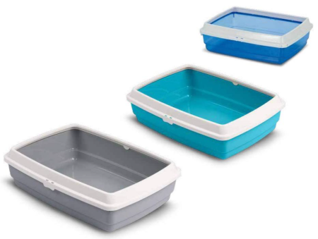 Ingrijire pisici - Litiera Mica cu rama pentru pisici 40*30cm