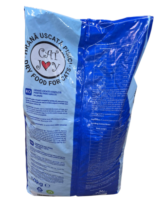 Hrana uscata pentru pisici Cat Joy cu peste, 10 kg [2]