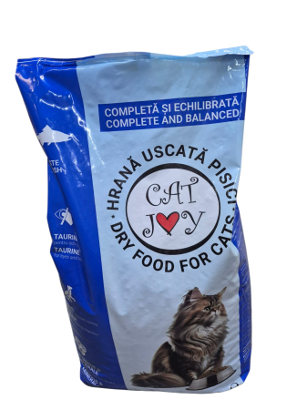 Hrana uscata pentru pisici Cat Joy cu peste, 10 kg [1]
