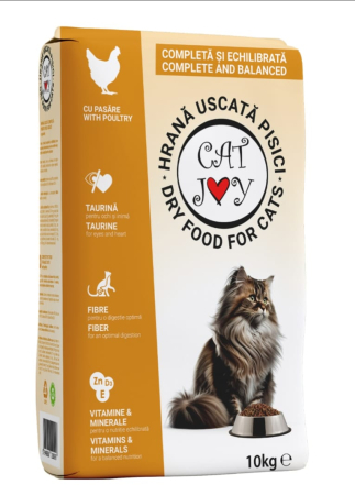 Hrana uscata pisici - cat joy_croc_pui