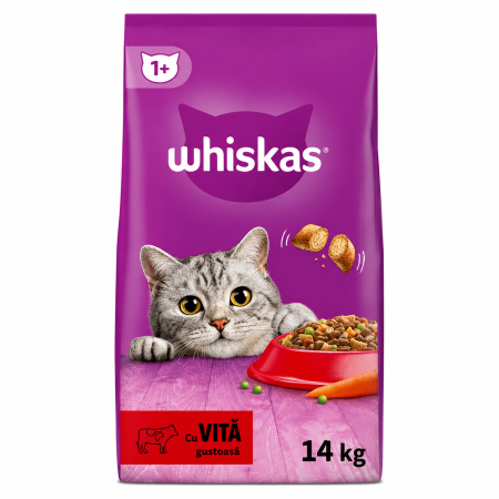 Hrana uscata pisici - Hrana Uscata Pisici WHISKAS cu Vita 14kg