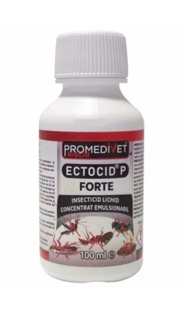 CASA SI GRADINA - ECTOCID P Forte este un insecticid concentrat destinat dezinsecției profesionale, formulat pentru combaterea rapidă și eficientă a insectelor târâtoare și zburătoare.
