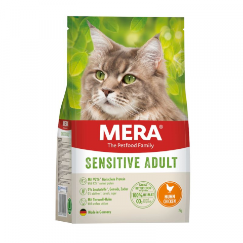 Hrana uscata pisici - Mera cat sensitive pui