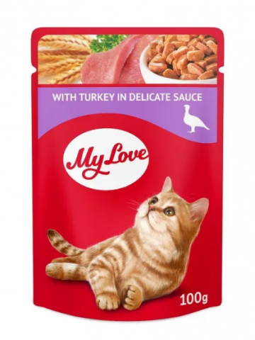 Hrana umeda pisici - MY LOVE PLIC CAT CURCAN IN SOS