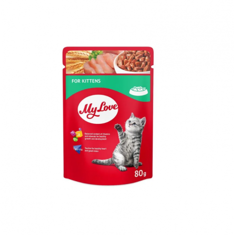 Hrana umeda pisici - MY LOVE PLIC CAT KITTEN