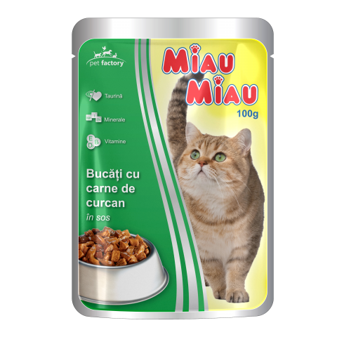 Hrana umeda pisici - Miau_miau_pliculet_cu_curcan