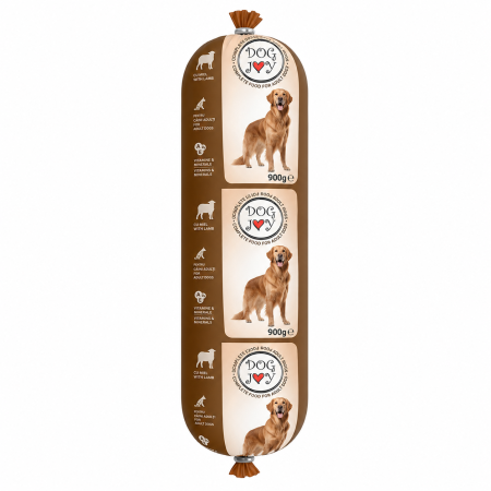 Salam pentru caini Dog Joy cu miel 900 gr [1]