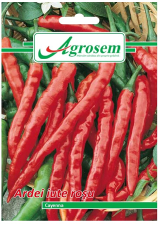 Seminte - Seminte Ardei Iute Rosu CAYENNA 0.7GR