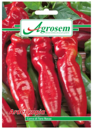 Seminte - Seminte Ardei Kapia CORNO DI TORO ROSSO 0.7 GR