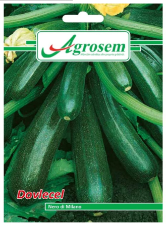 CASA SI GRADINA - Seminte Dovlecel NERO DI MILANO, AGROSEM-4GR