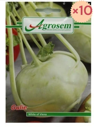 Seminte - Seminte Gulie WHITE OF VIENA, Set de 10plicuri*5g