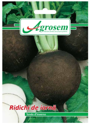 CASA SI GRADINA - Seminte Ridichi de Iarna NERO TONDO DINVERNO 6 gr.