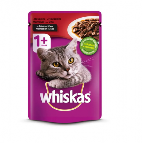 Hrana umeda pisici - Pliculet vita whiskas