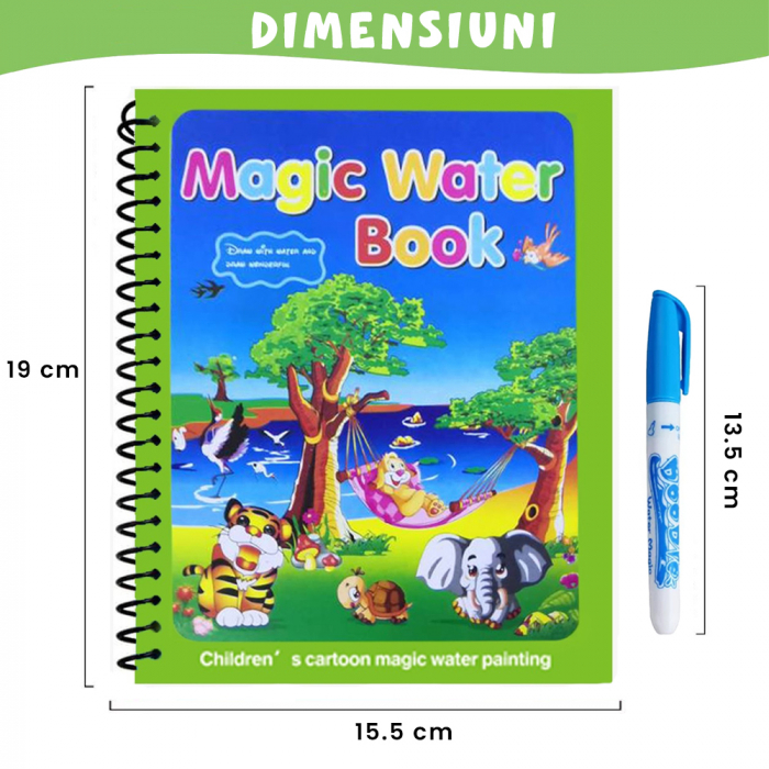 carte de colorat cu apa pui de animale [3]
