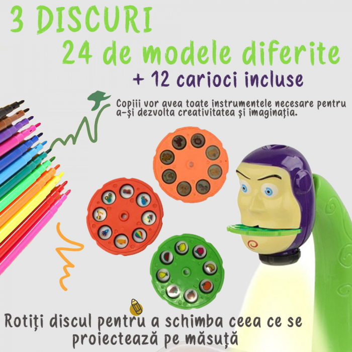 Jucarie educationala tip tabla model Toy Story [3]