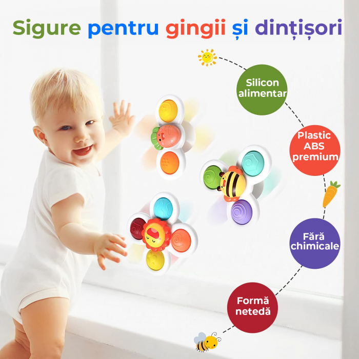 Jucarie interactiva pentru bebelusi set 3 piese [2]
