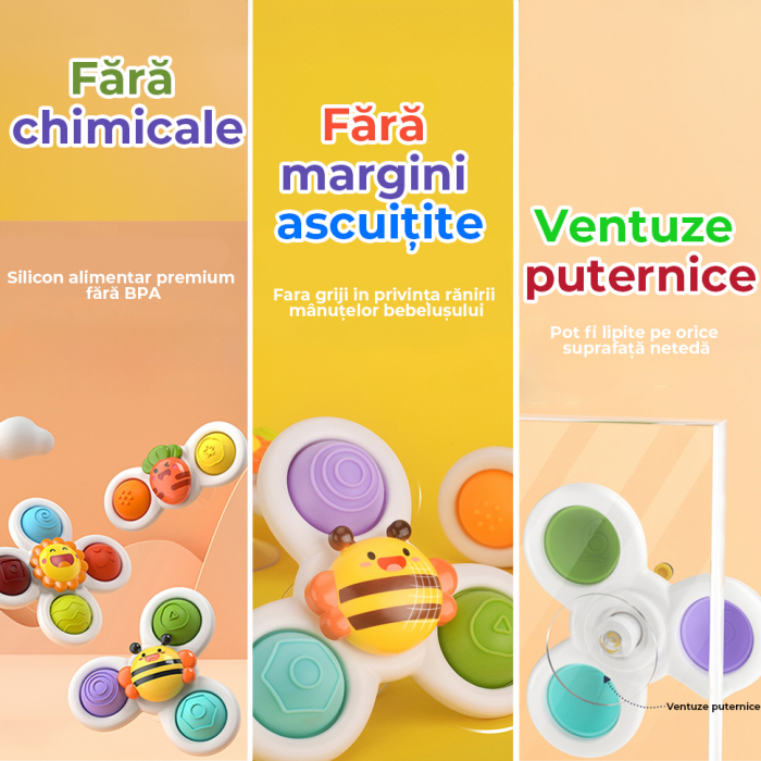 Jucarie interactiva pentru bebelusi set 3 piese [9]