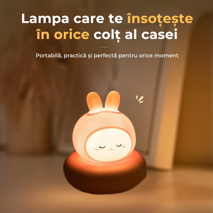 Lampa de noapte model iepuras [9]