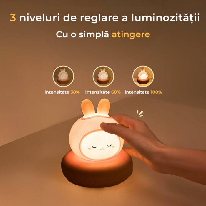 Lampa de noapte model iepuras [7]