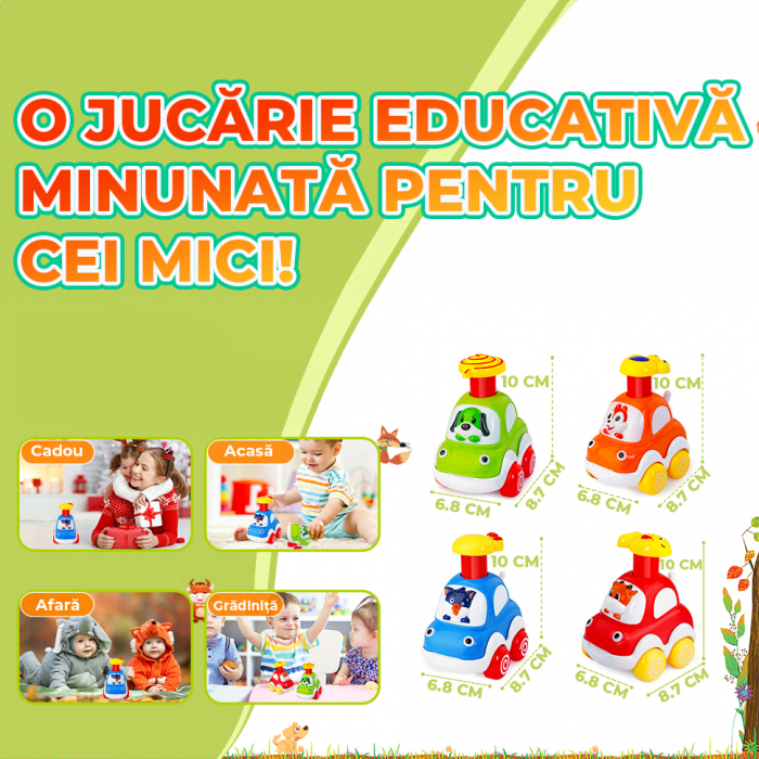 Set 4 Masinute de jucarie cu frictiune [8]