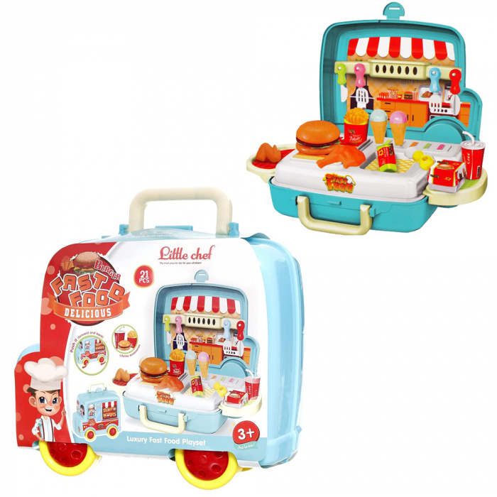 set bucatarie jucarie fast food [2]