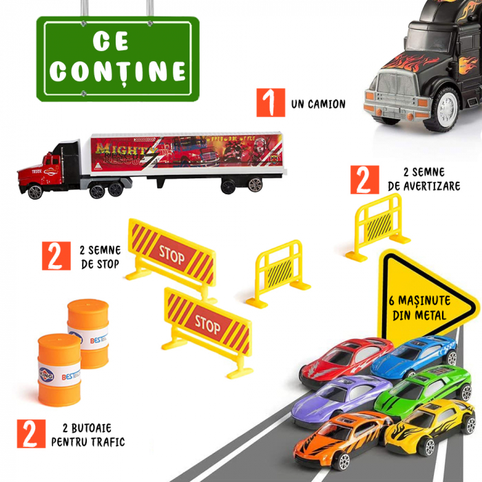 set camion trailer de jucarie [4]