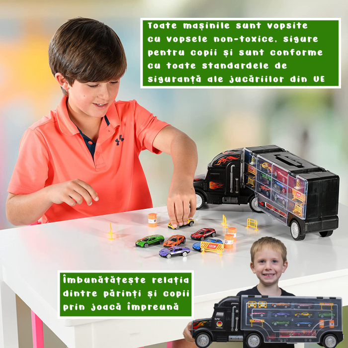 set camion trailer de jucarie [6]