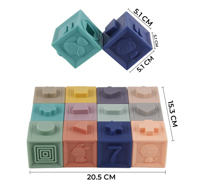 Set cuburi moi interactive pentru bebelusi [9]