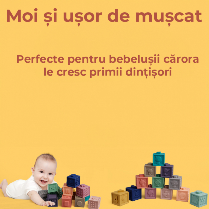 Set cuburi moi interactive pentru bebelusi [6]