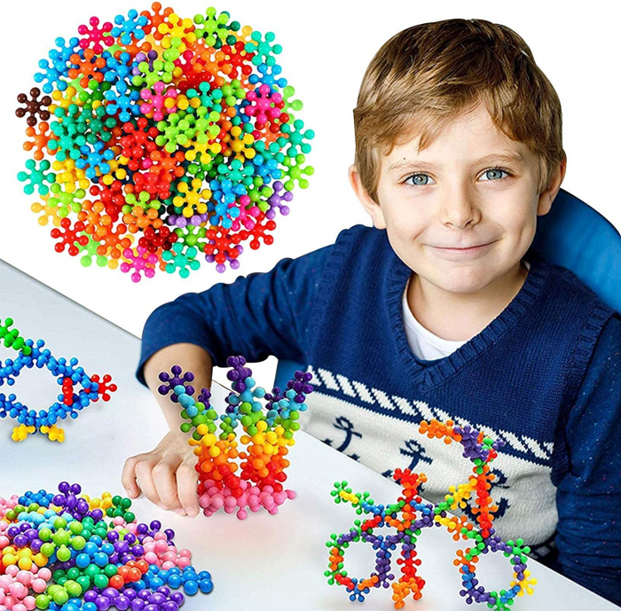 Set de constructie stelute STEM 400 piese diametru 2,6 cm [3]