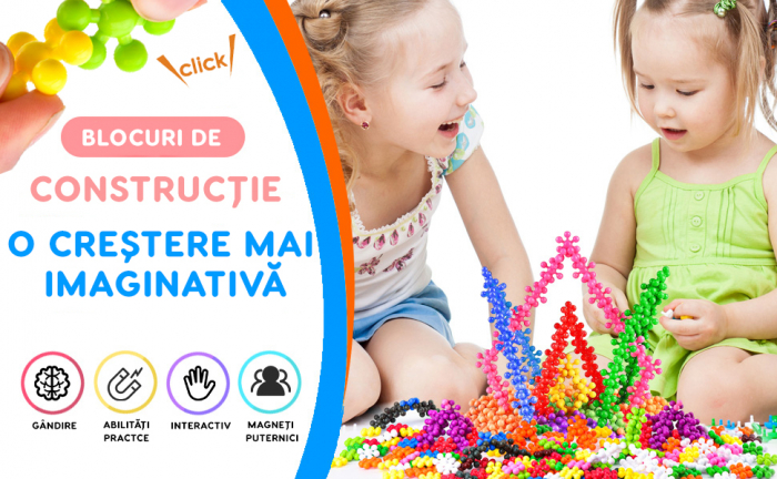 Set de constructie stelute STEM 400 piese [7]