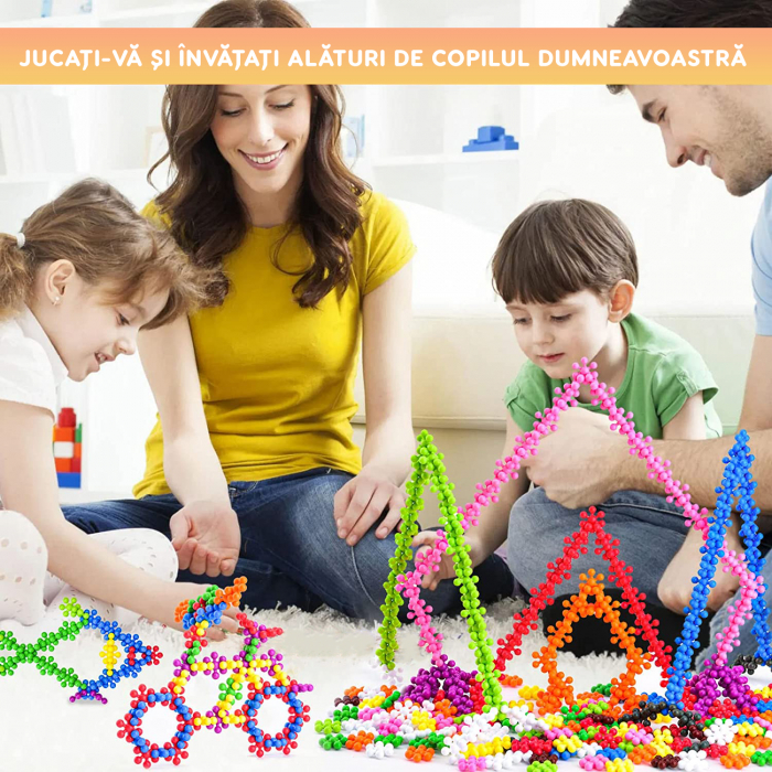 Set de constructie stelute STEM 400 piese [5]
