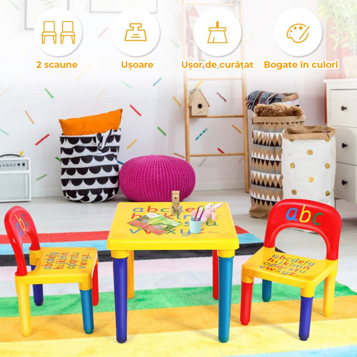 Set Masa cu 2 Scaune pentru copii [5]