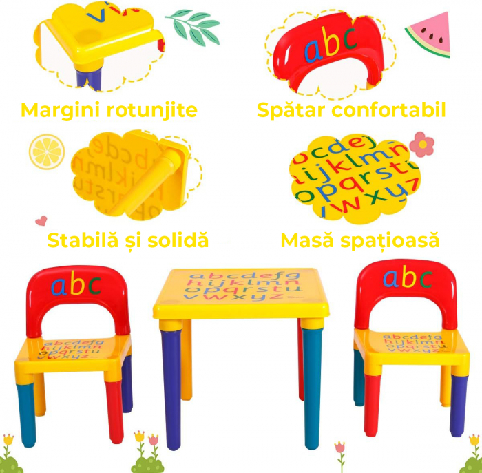 Set Masa cu 2 Scaune pentru copii [3]