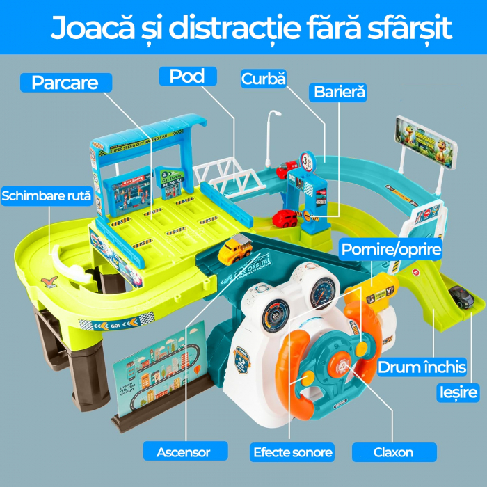 Set masinute cu volan si maneta de viteza [5]