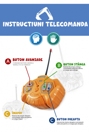 Basculanta de jucarie cu Telecomanda [3]