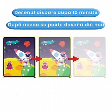 carte de colorat cu apa rachete in spatiu [4]