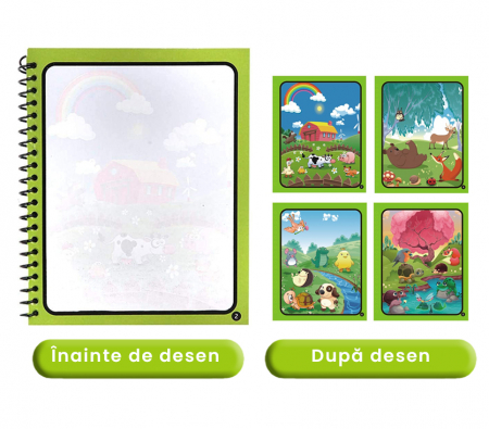 carte de colorat cu apa pui de animale [5]