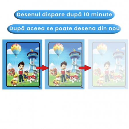 Carte de colorat cu apa Magic Book - Paw Patrol [4]