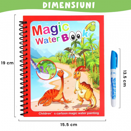 carte de colorat cu apa dinozauri [3]