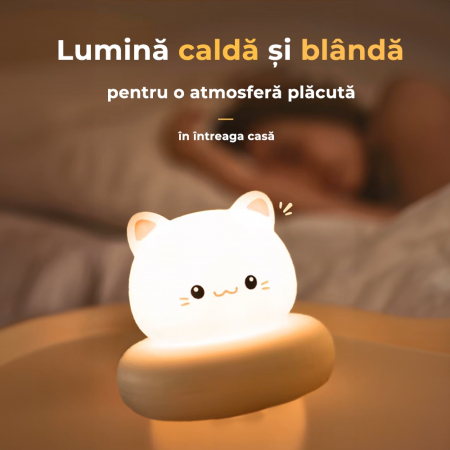 Lampa de noapte model pisica [4]