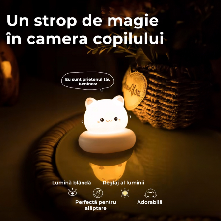Lampa de noapte model pisica [7]