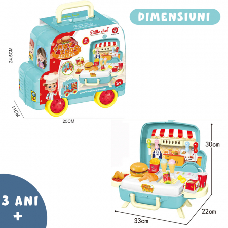 set bucatarie jucarie fast food [6]